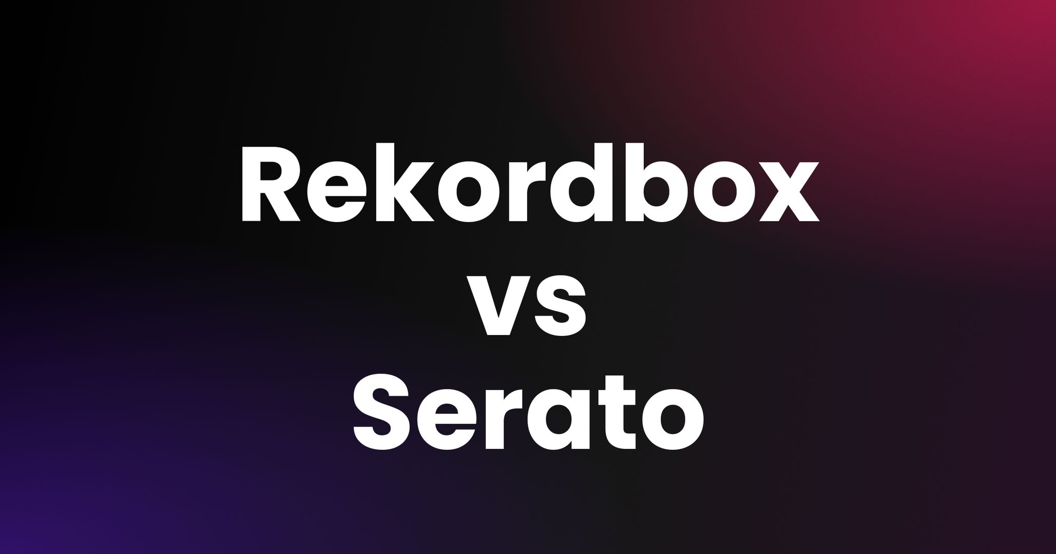 Rekordbox vs Serato in 2026: Which Library Should a DJ Build On?