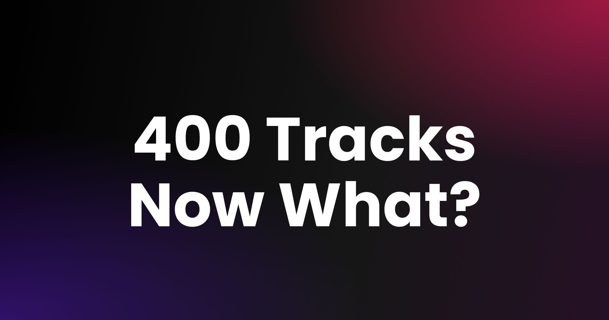 You Downloaded 400 Tracks From Your Record Pool This Month. Now What?