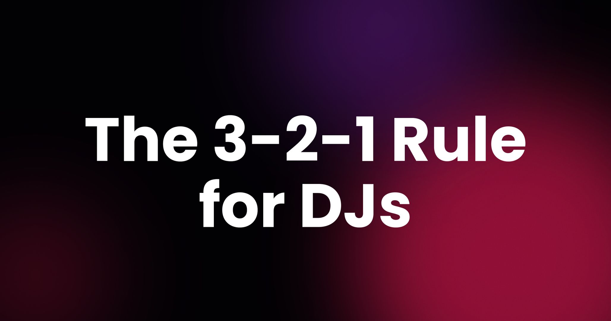 Backing Up Your DJ Library Properly: The 3-2-1 Rule for DJs