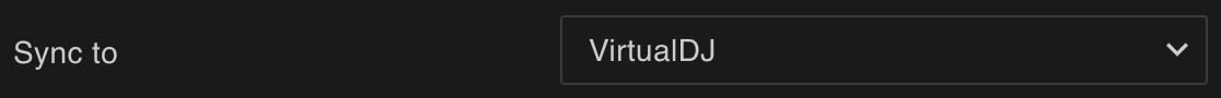 virtualdj dropdown