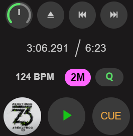 music controls with quantize