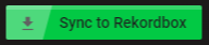 sync to rekordbox button